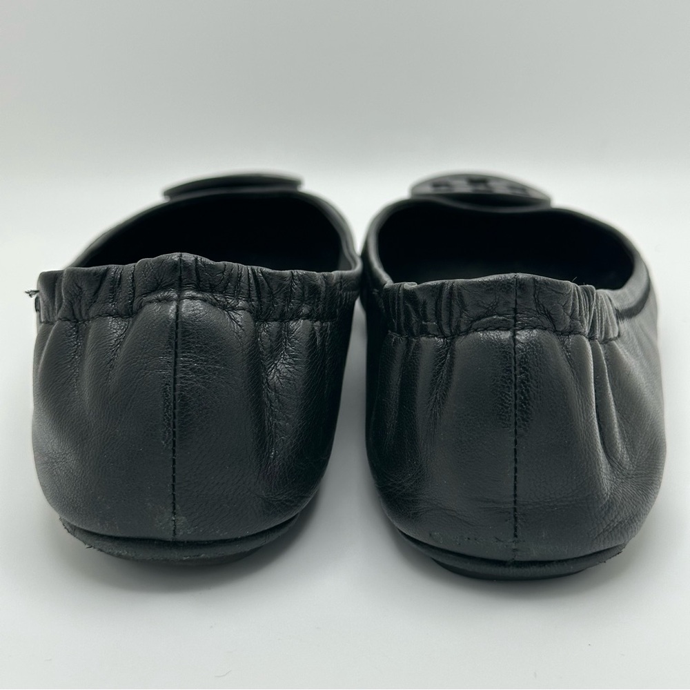 Tory Burch Women Shoes Mini Travel Ballet Flats 6.5 Blk 511558251 Preppy resort - Picture 11 of 14